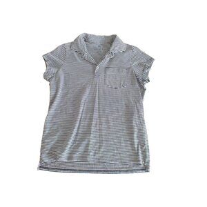 RENWICK STRIPED POLO SOFT COTTON MADE IN PERU XS